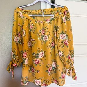 Boutique floral blouse